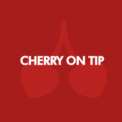 Cherry on tip